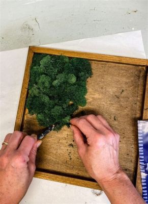 how to make moss wall art: the perfect balance between nature and art